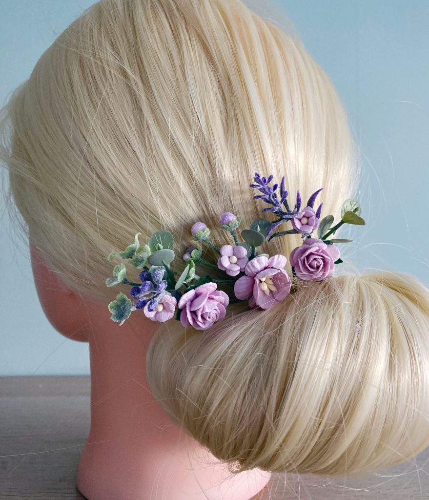 Floral Bridesmaid Hair Accessories Wedding Hair Piece