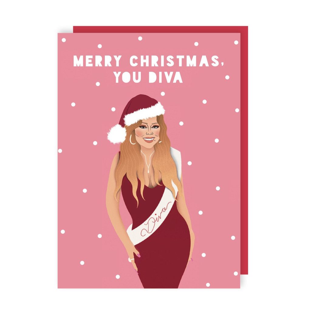 Mariah Carey Christmas Card - Celebrity - Music - Funny - Humour - Diva ...